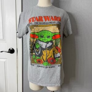 Star Wars Grogu the Mandalorian t shirt mens, M
